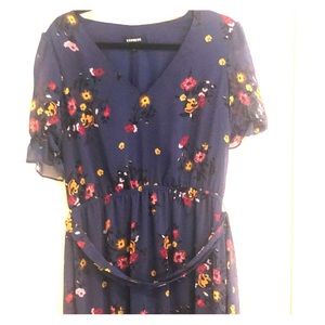 Express Floral Dress